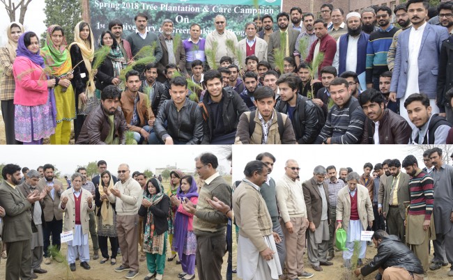 DEPARTMENT OF ENVIRONMENTAL SCIENCE LAUNCHES TREE PLANTATION & CARE ...