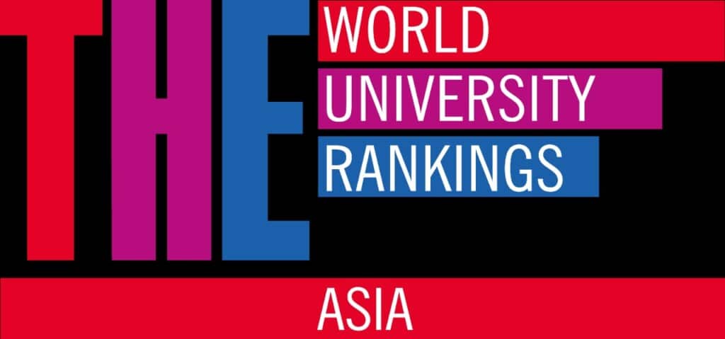 times higher education asia university rankings 2022